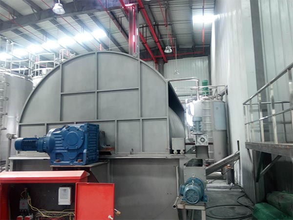 Precoat Exhaust Rotary Vacuum Drum Filter Máy lọc chân không